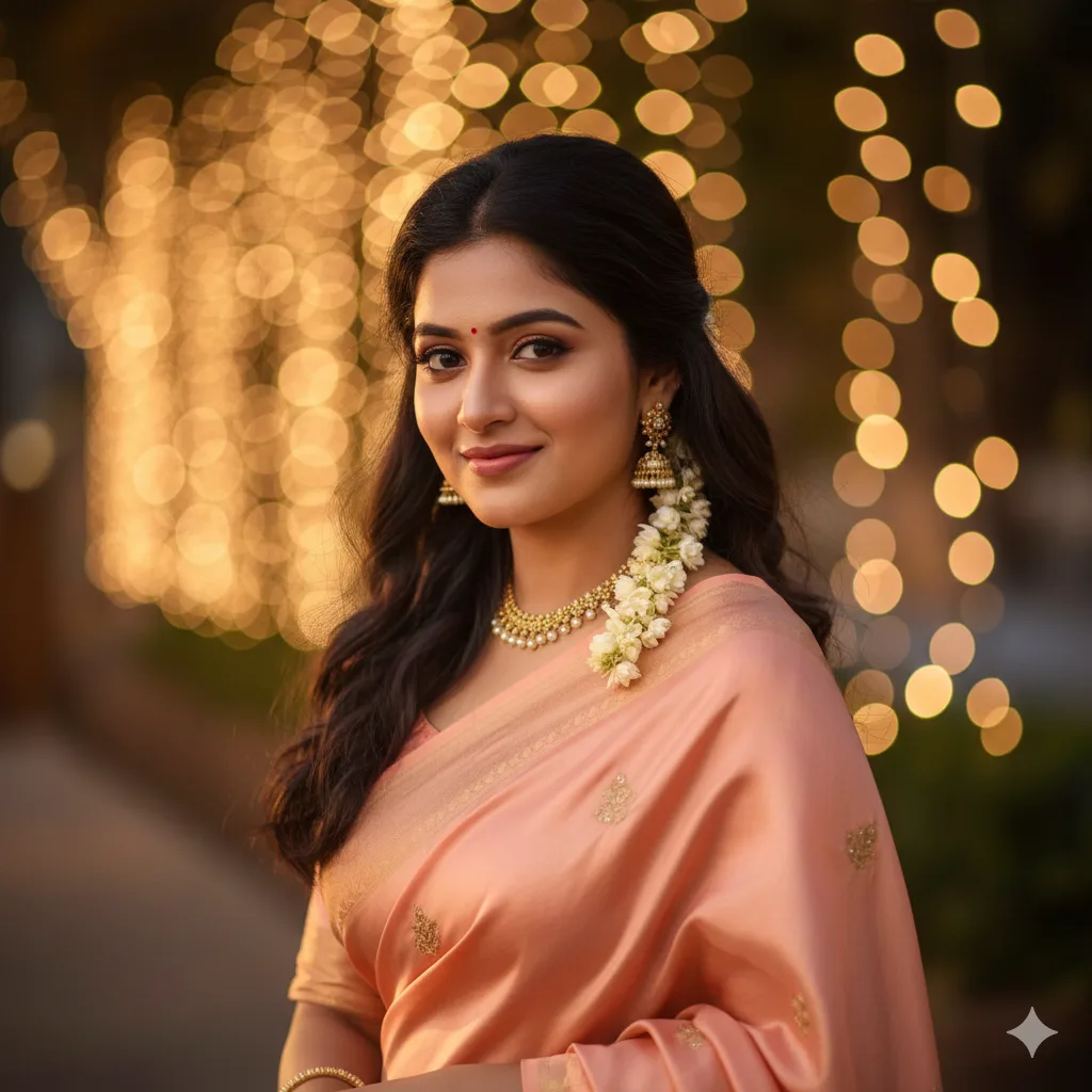 Gemini AI Saree Portrait Generator – HD Beautiful Indian Look Prompts Copy Paste