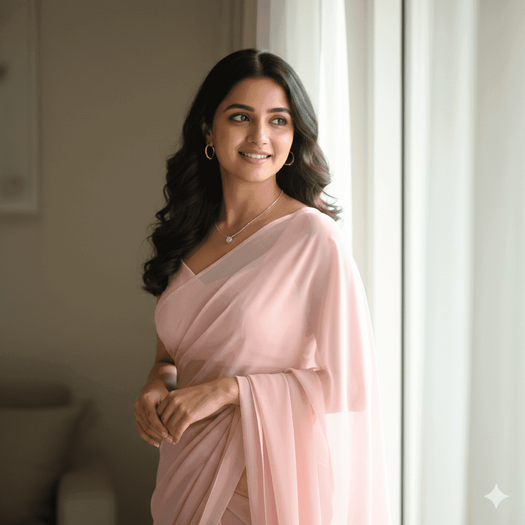 Gemini AI Saree Look Prompts – Beautiful Indian Girl Photo Prompt Copy Paste