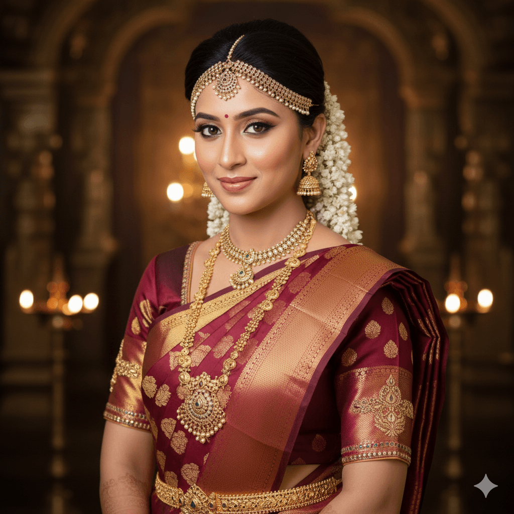 Gemini AI Saree Portrait Generator – HD Beautiful Indian Look Prompts Copy Paste