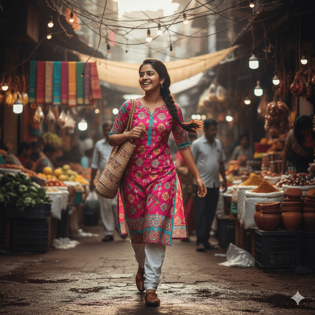 Top 20 Gemini AI Photo Prompt Copy Paste for Kurti Look – Stylish Indian Girls