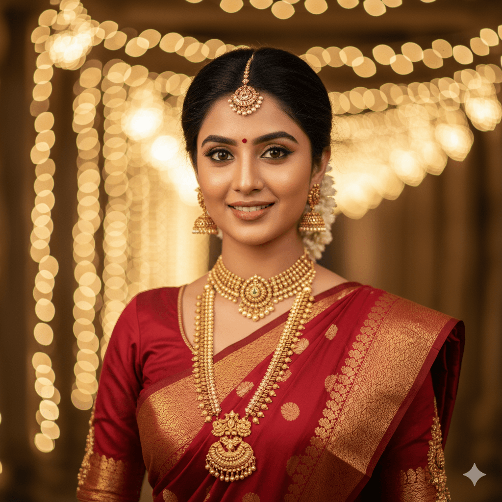Gemini AI Saree Portrait Generator – HD Beautiful Indian Look Prompts Copy Paste