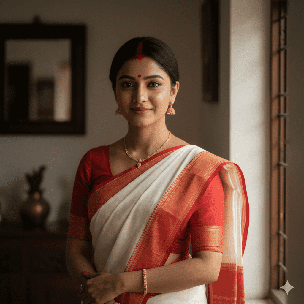 Gemini AI Photo Prompt Copy Paste for Saree Look – Stunning Indian Traditional Portraits