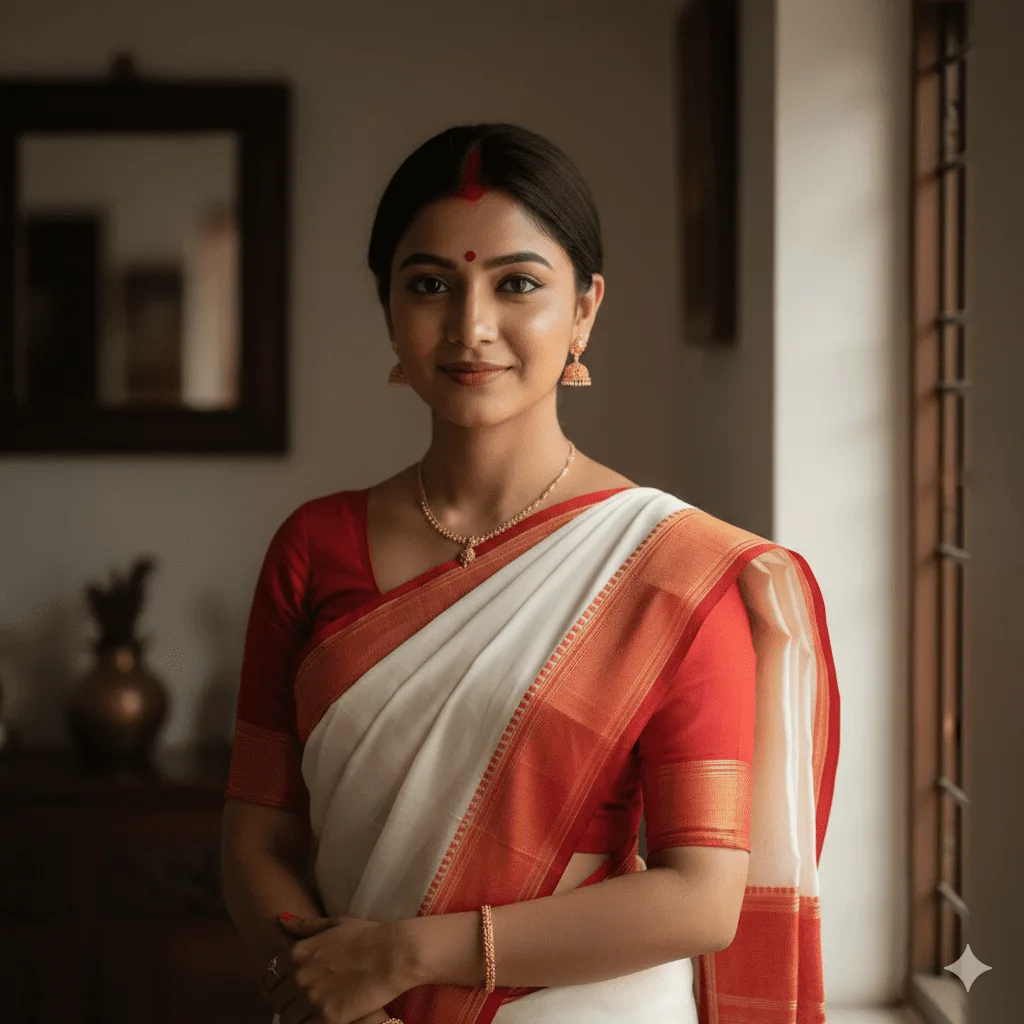 Gemini AI Photo Prompt Copy Paste for Saree Look – Stunning Indian Traditional Portraits