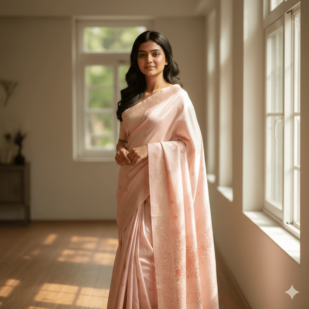 Gemini AI Photo Prompt Copy Paste Saree Look – Beautiful Indian Portrait Prompts