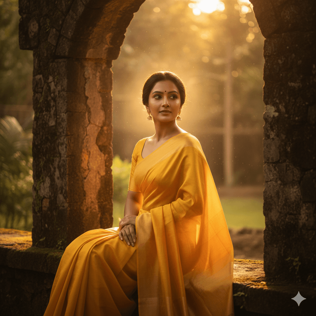 Gemini AI Saree Portrait Generator – HD Beautiful Indian Look Prompts Copy Paste