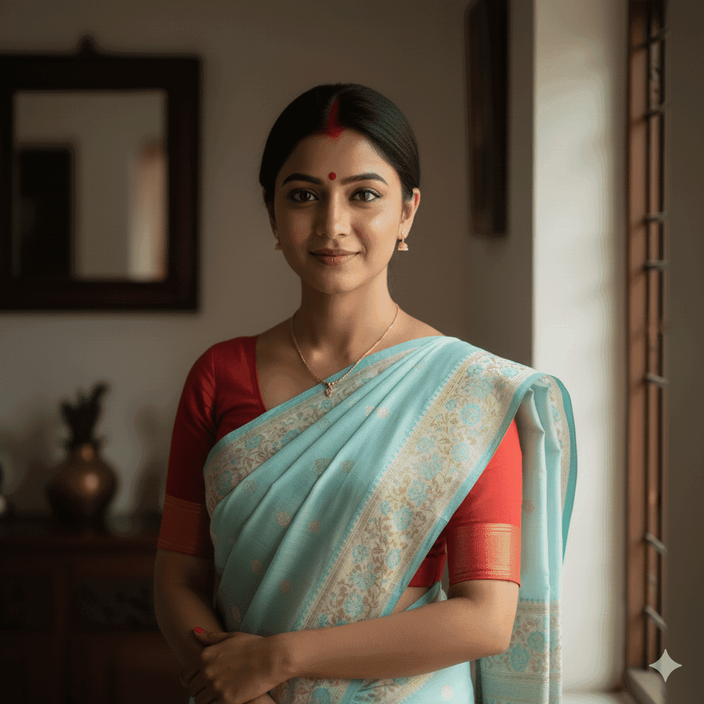 Gemini AI Photo Prompt Copy Paste for Saree Look – Stunning Indian Traditional Portraits