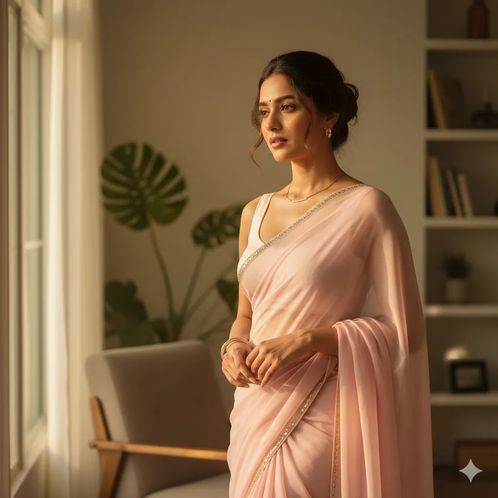 Gemini AI Saree Pose Prompt Copy Paste – Trendy Indian Girl Portraits