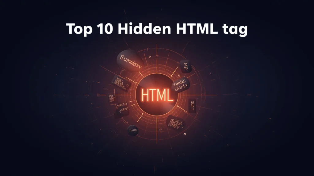 Top 10 Hidden HTML Tags Every Beginner Must Know (2026 Guide)
