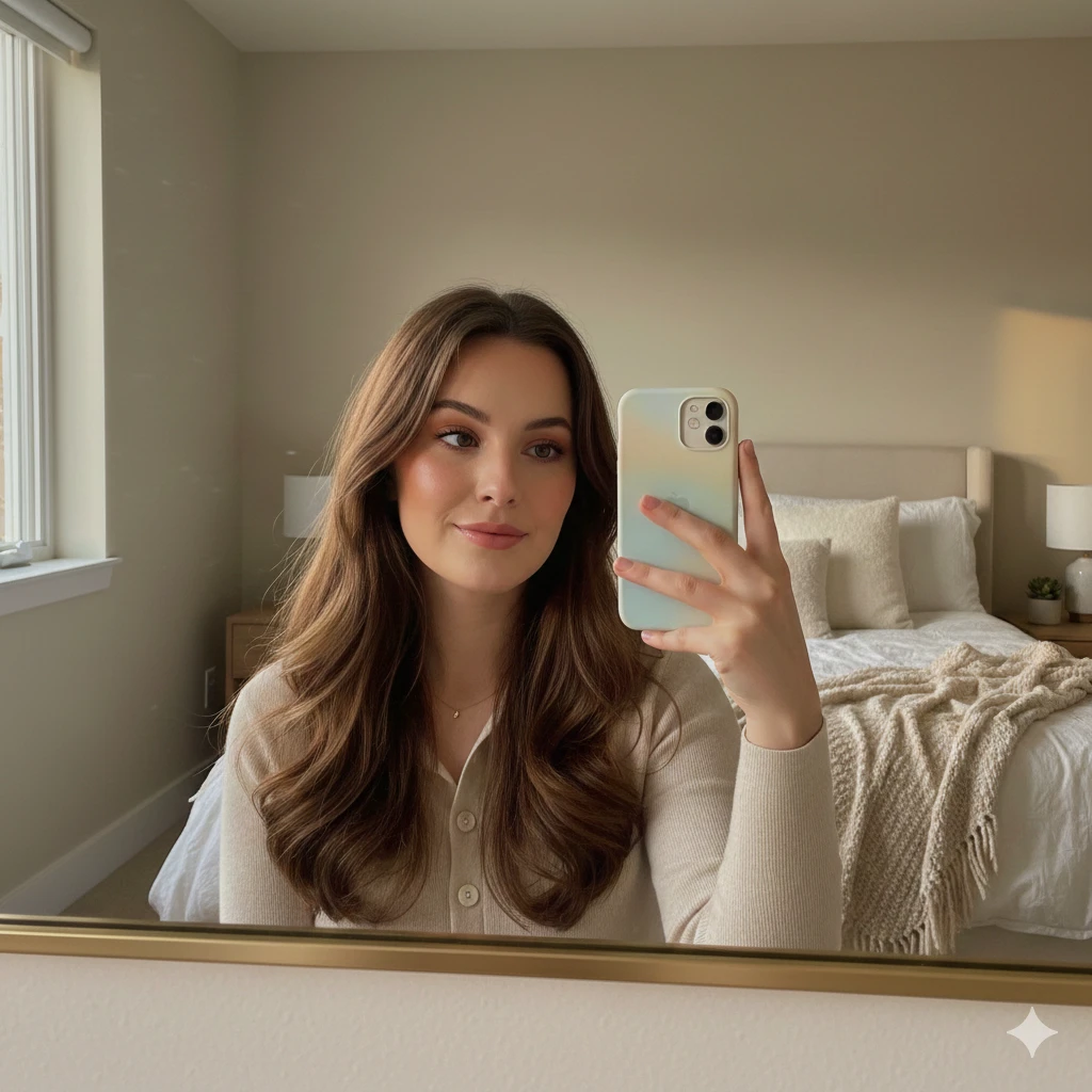 Top 10 Gemini AI Girl Prompts – Aesthetic Mirror Selfie Generator