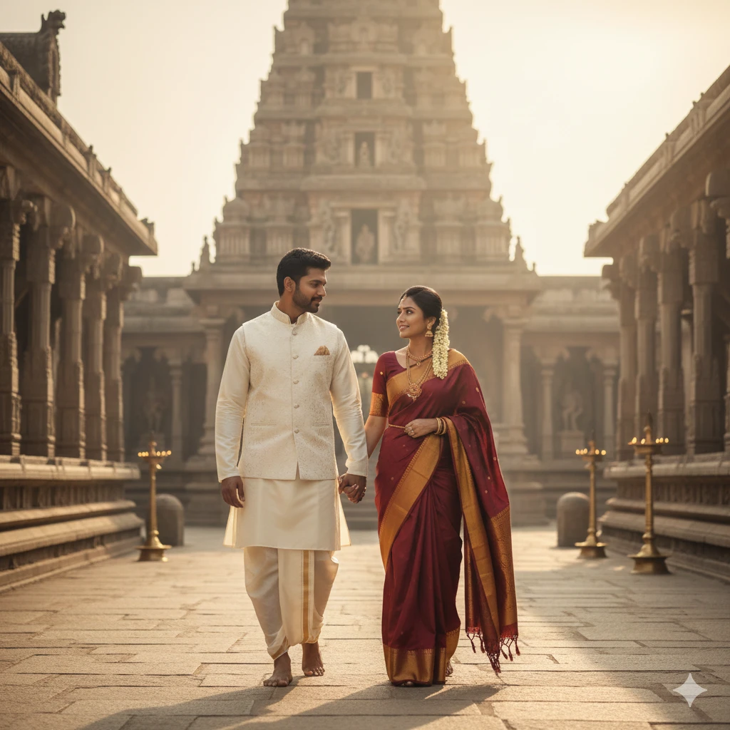 Crazy Gemini AI Romantic Couple Prompts for Indian