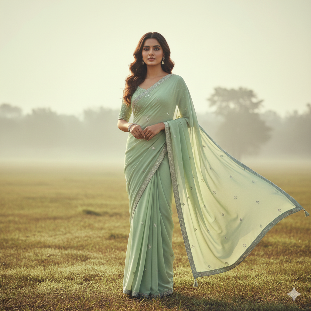 Gemini AI Saree Look Generator Prompts – Beautiful Ethnic Indian Portraits