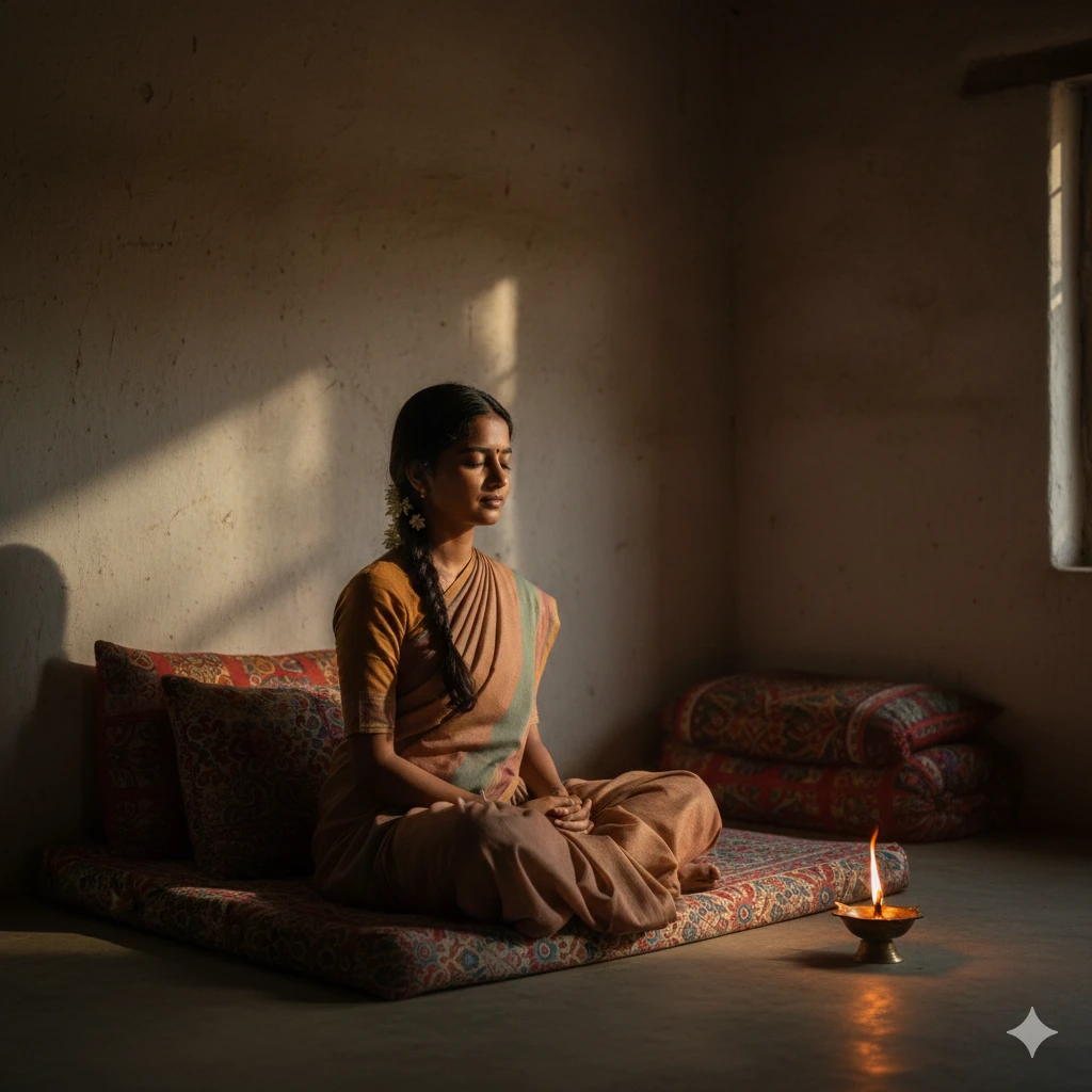 Gemini AI Indoor Aesthetic Photo Prompts for Indian Girls (Low Light & Cozy Look) 2026