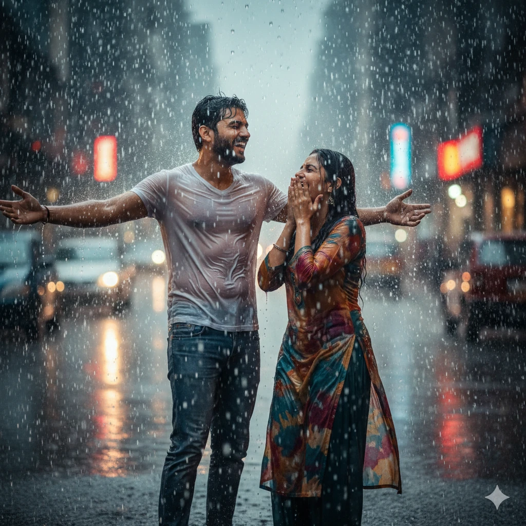 Crazy Gemini AI Romantic Couple Prompts for Indian