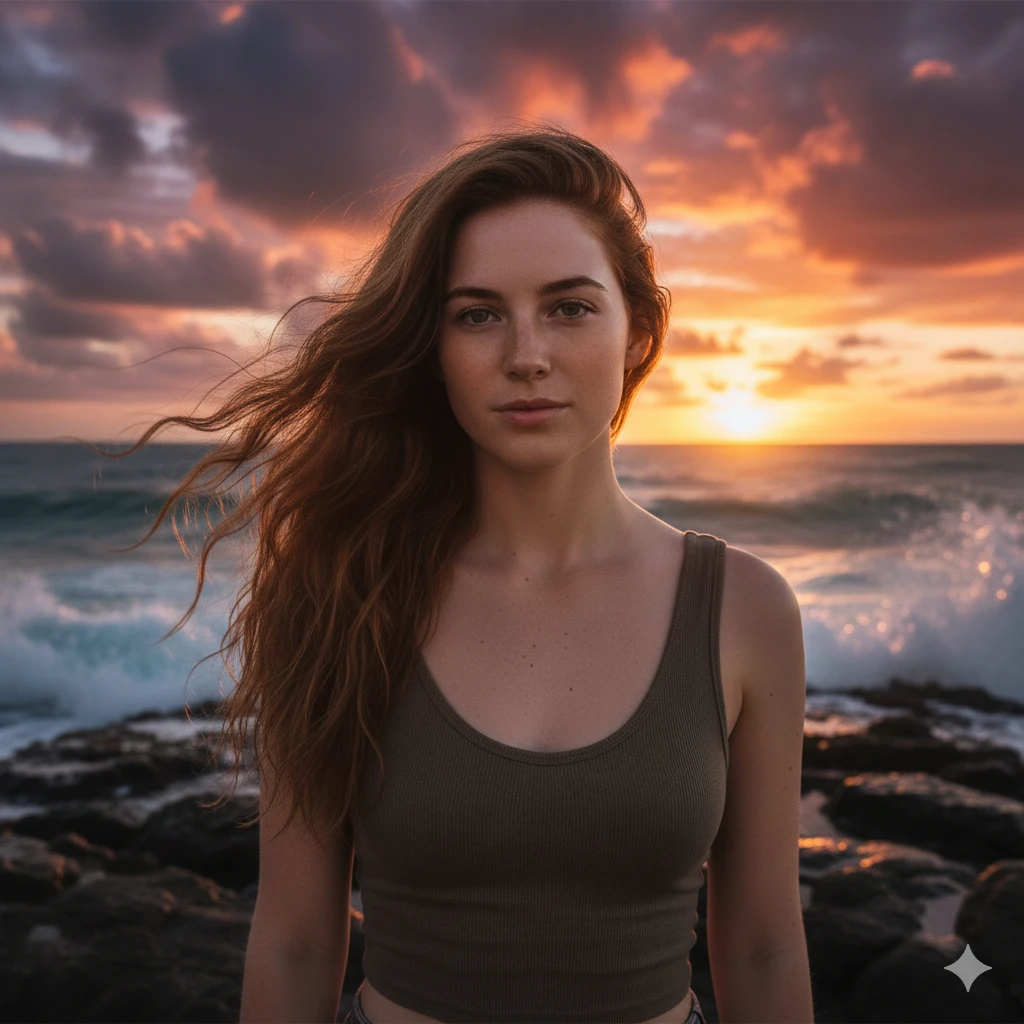 Top 10 Gemini AI Girl Prompts for Beach Photoshoot (Ultra Realistic)