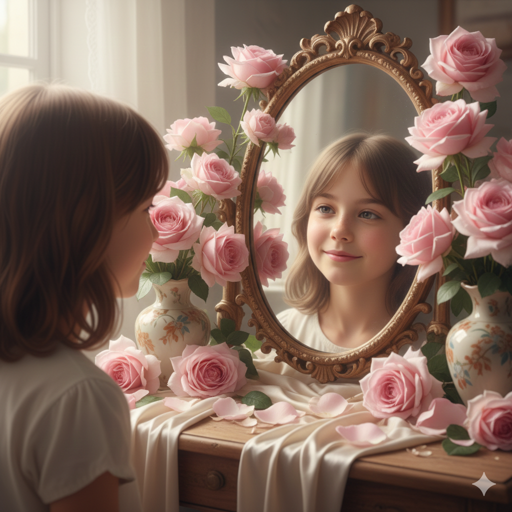 Gemini AI Girl Photo Prompt FREE Copy Paste – Trending Girl with Rose Aesthetic Style