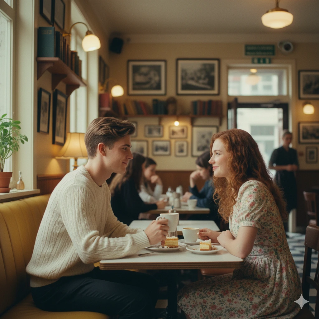 4K Ultra Trending Couple AI Prompts for Gemini AI Free – Romantic Retro Aesthetic Boy and Girl Photo