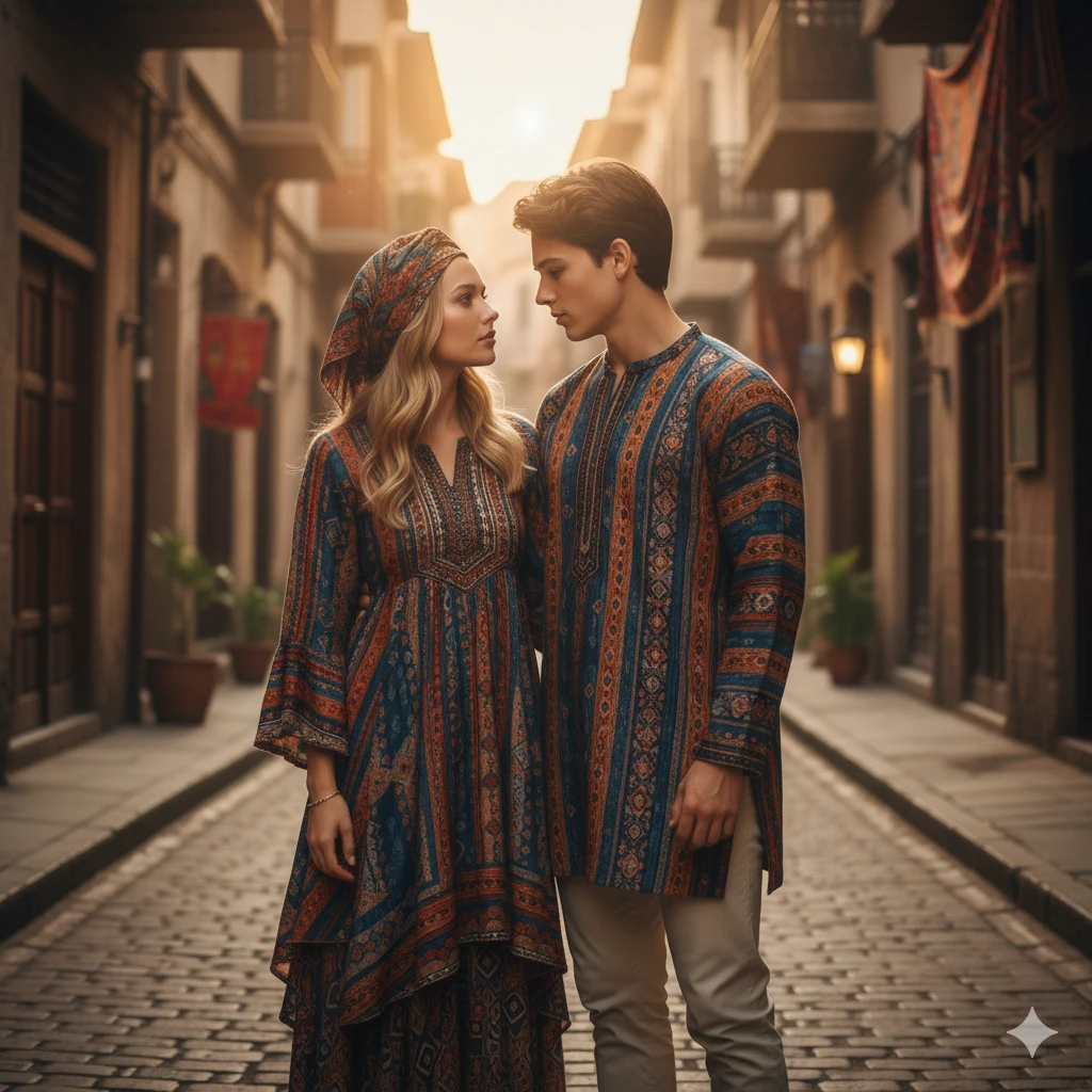 4K Ultra HD Trending Gemini AI Romantic Couple Prompts – Cute Aesthetic Boy and Girl Photo Style