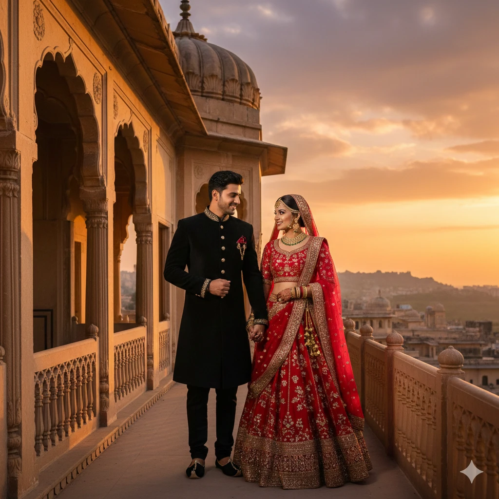 Crazy Gemini AI Romantic Couple Prompts for Indian