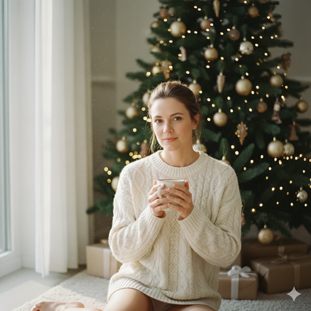 Best Christmas Gemini AI Photo Prompt for Winter Aesthetic