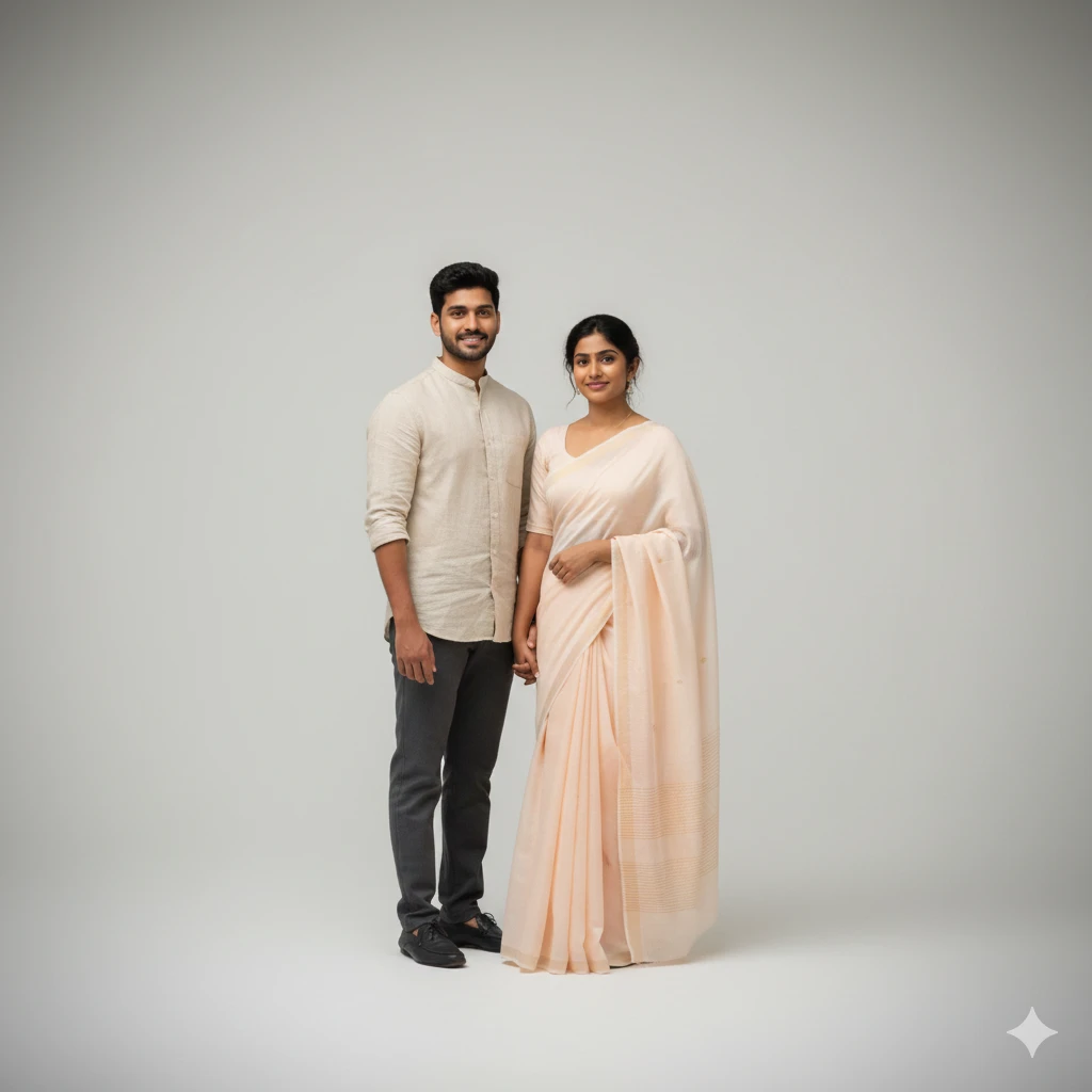 Indian Couple AI Photo Prompts Stylish 2026