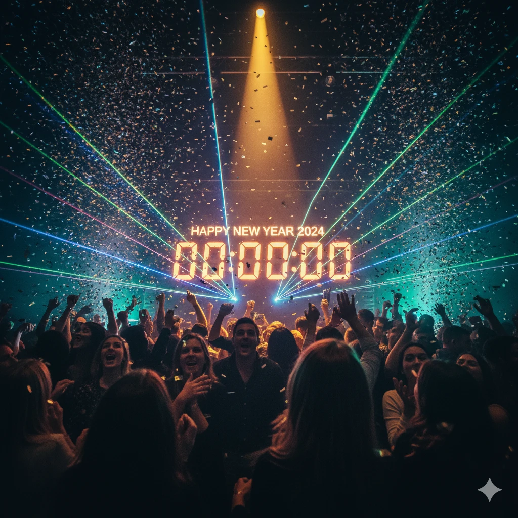 Google Gemini AI Photo Prompt Copy Paste for New Year Party