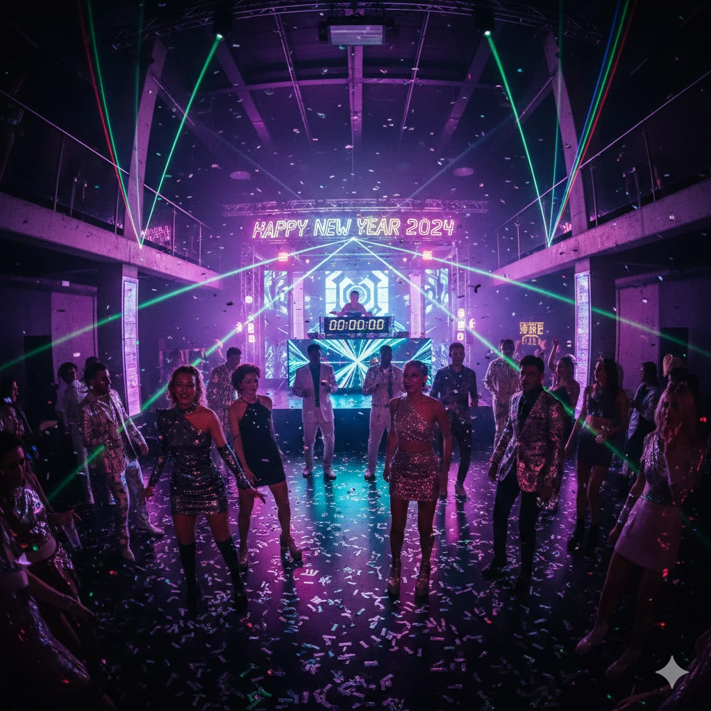 Google Gemini AI Photo Prompt Copy Paste for New Year Party