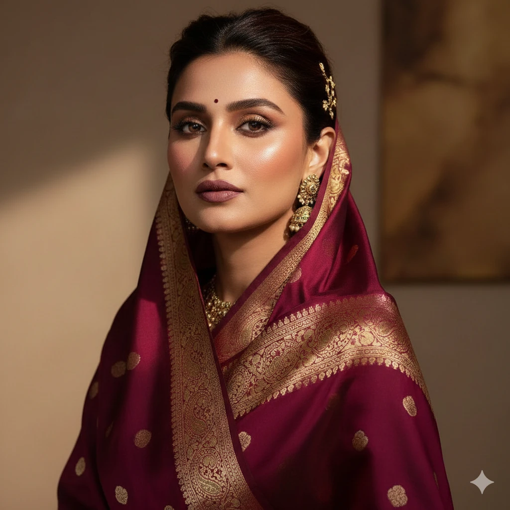 Top 10 Gemini AI Photo Prompt Copy Paste 4K Ultra Realistic Saree Glamour Look