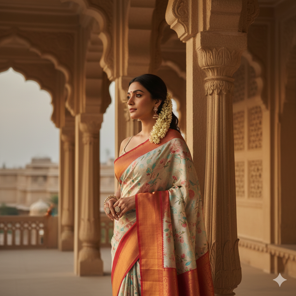 Gemini AI Saree Look Generator Prompts – Beautiful Ethnic Indian Portraits