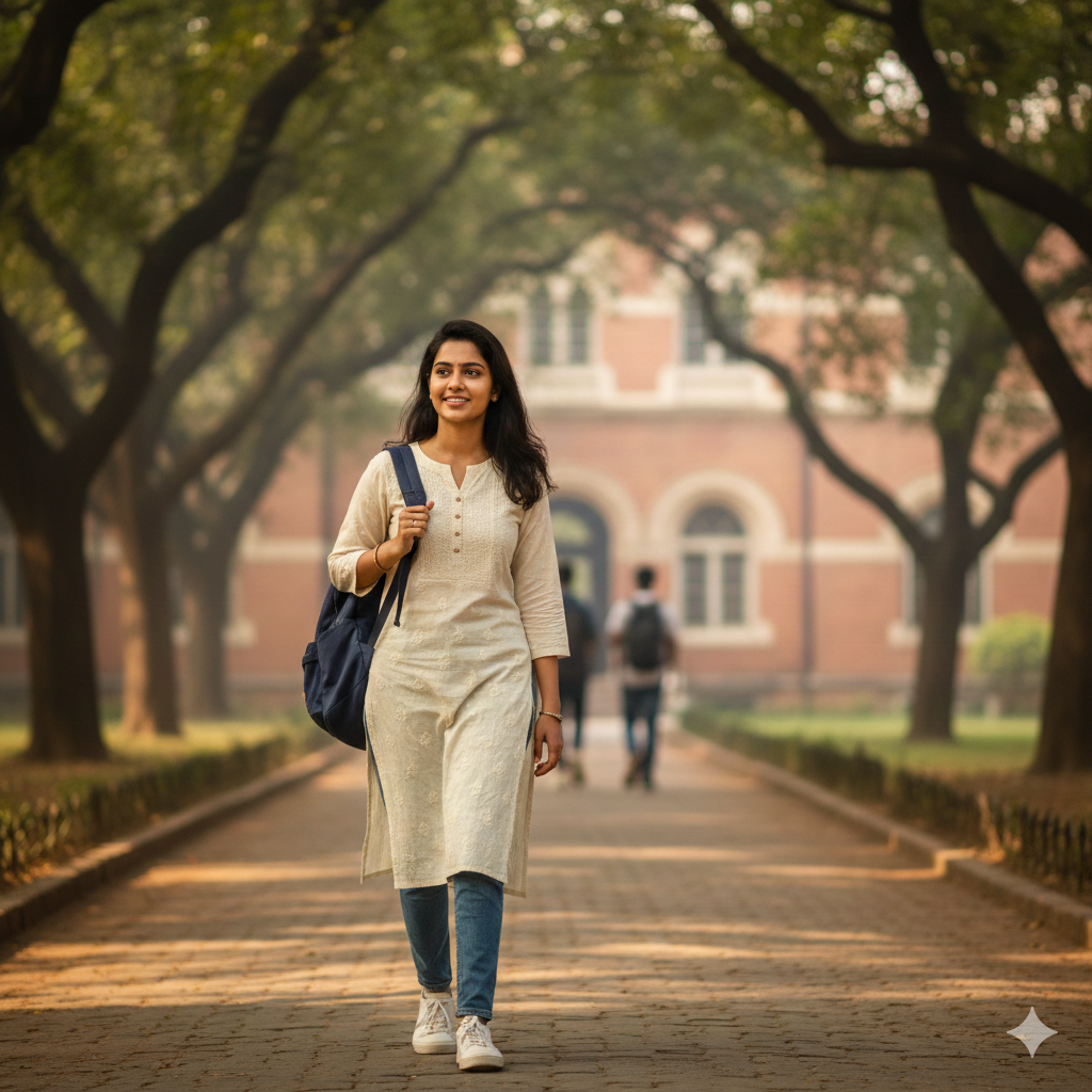 Gemini AI College Girl Photo Prompts – Indian Campus Aesthetic