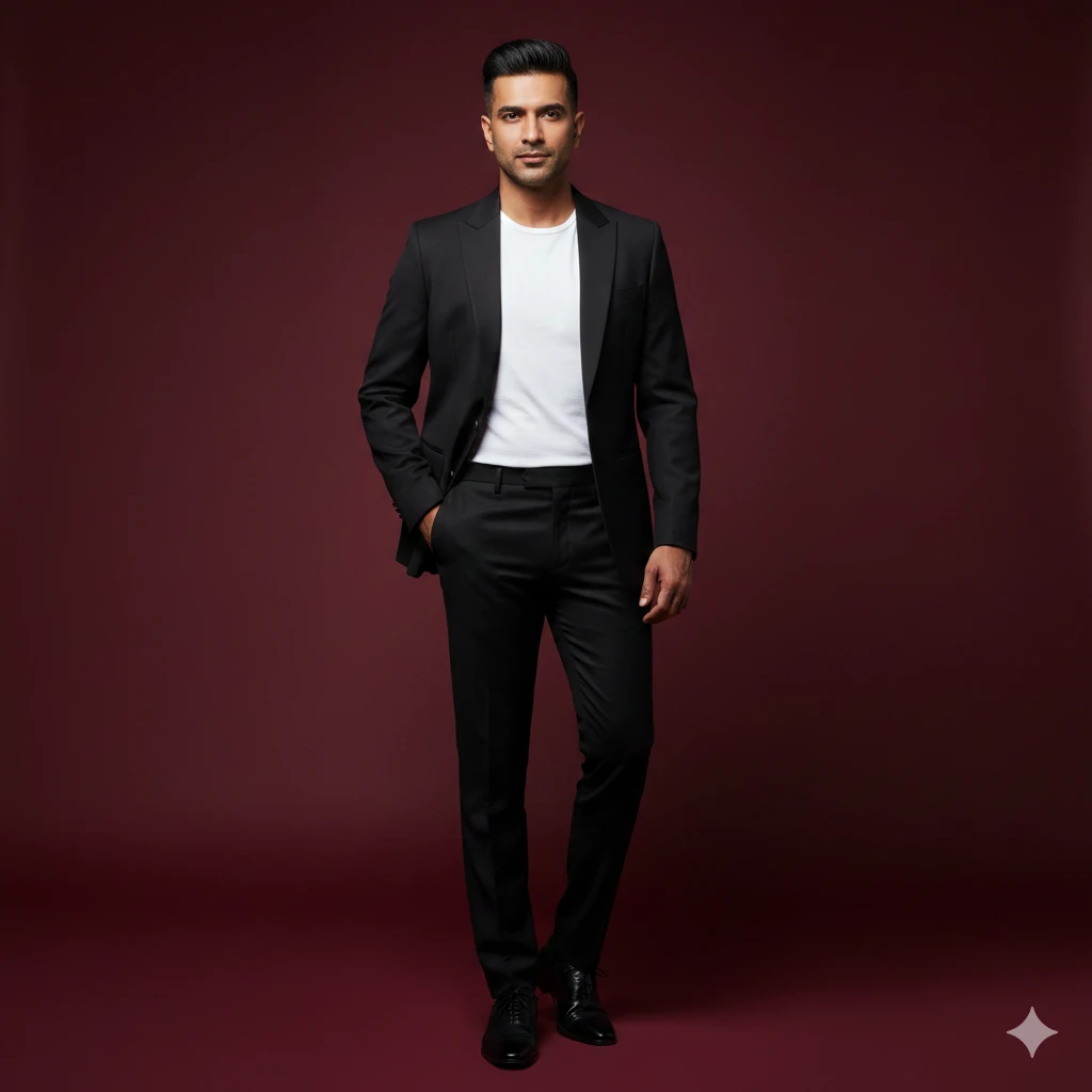 Google Gemini AI Photo Editing Prompt: High-Quality Designer Photoshoot for Men