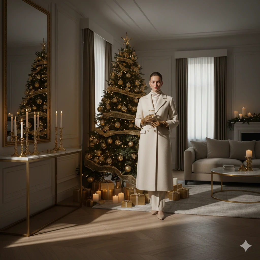 Best Christmas Gemini AI Photo Prompt for Winter Aesthetic