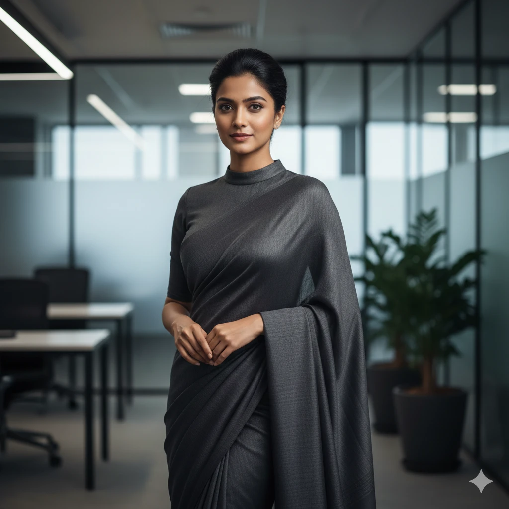 Gemini AI Saree Photo Prompt Copy Paste – Elegant Traditional Indian Girl Portraits