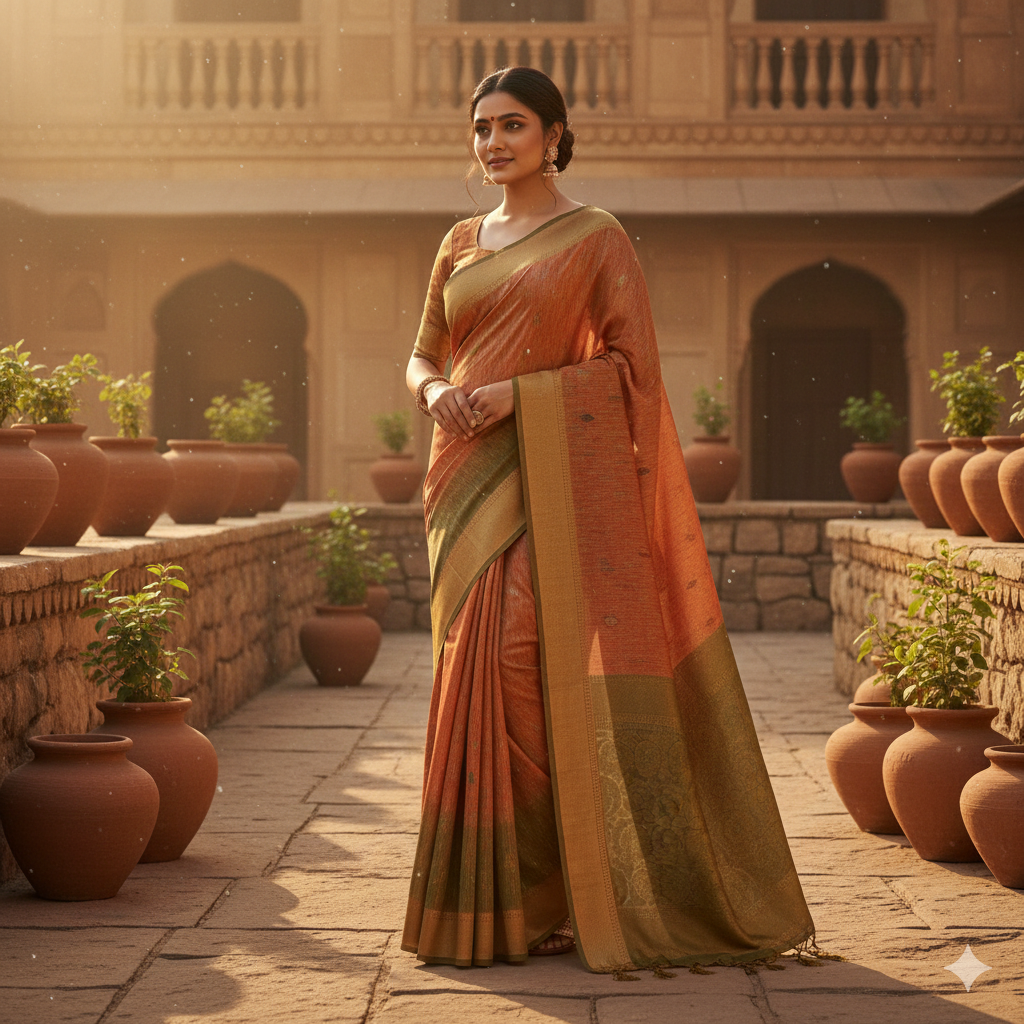 Gemini AI Saree Look Generator Prompts – Beautiful Ethnic Indian Portraits