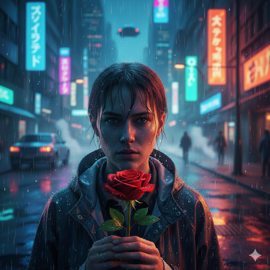 Gemini AI Girl Photo Prompt FREE Copy Paste – Trending Girl with Rose Aesthetic Style