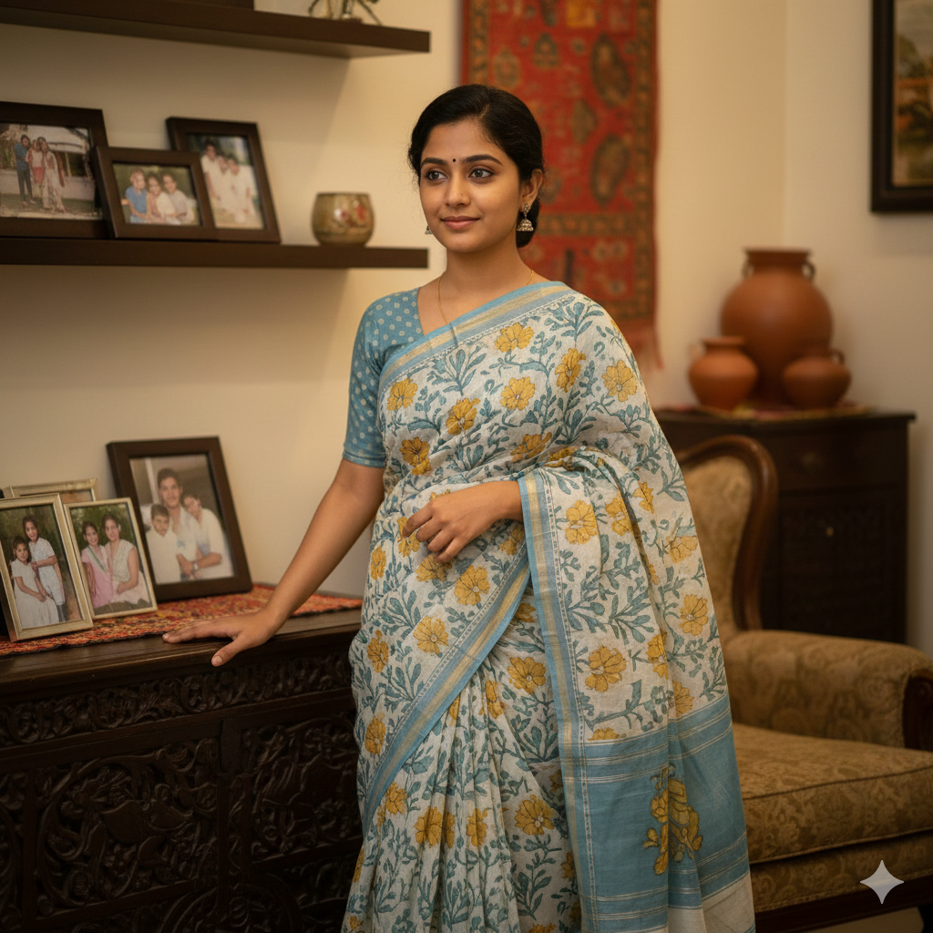 Gemini AI Saree Look Generator Prompts – Beautiful Ethnic Indian Portraits