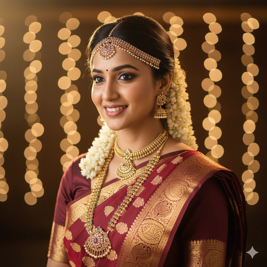 Top 10 Gemini AI Prompts for Traditional South Indian Girl Look