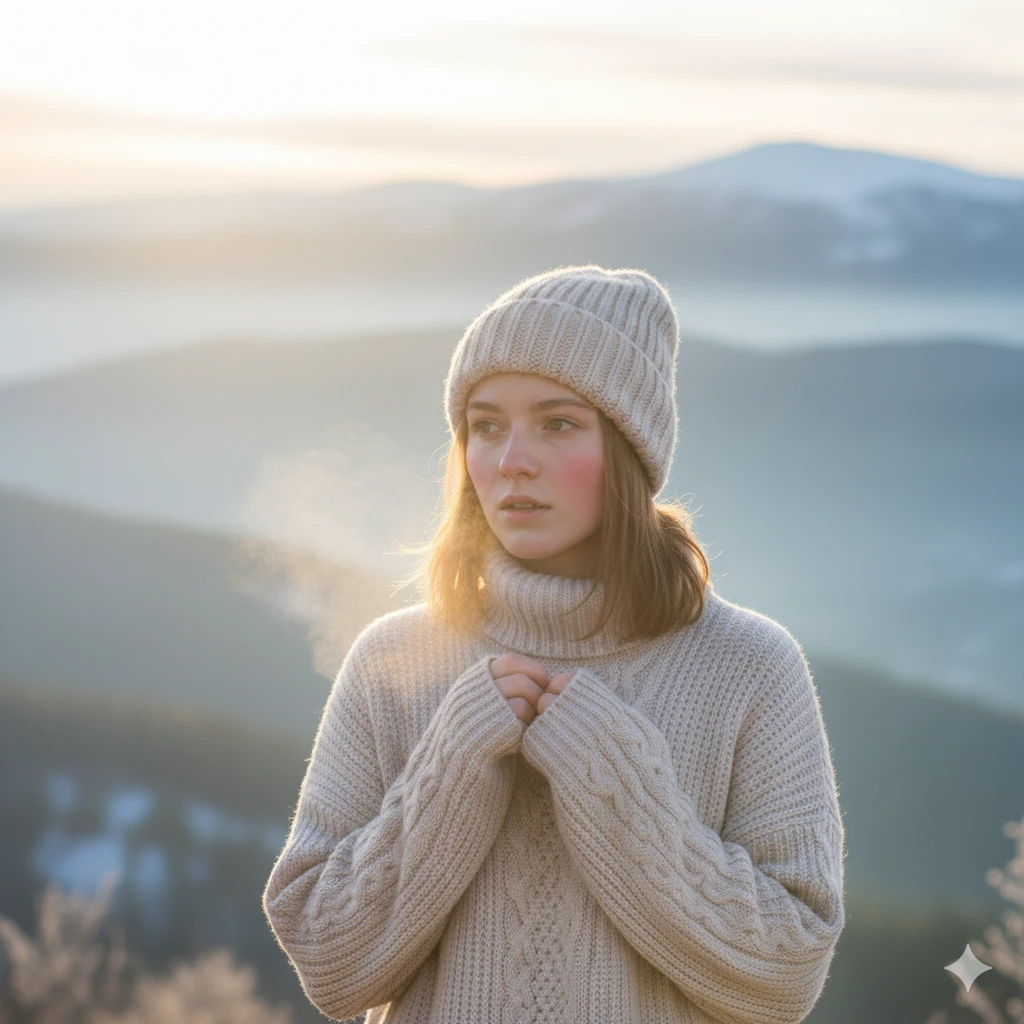 Top 10 Gemini AI Girl Prompts for Hill Station Winter Photoshoot