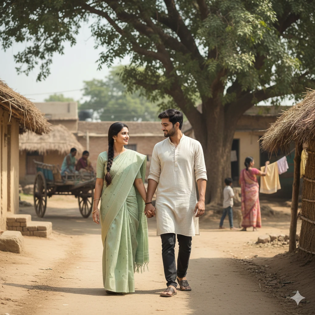 Indian Couple AI Photo Prompts Stylish 2026