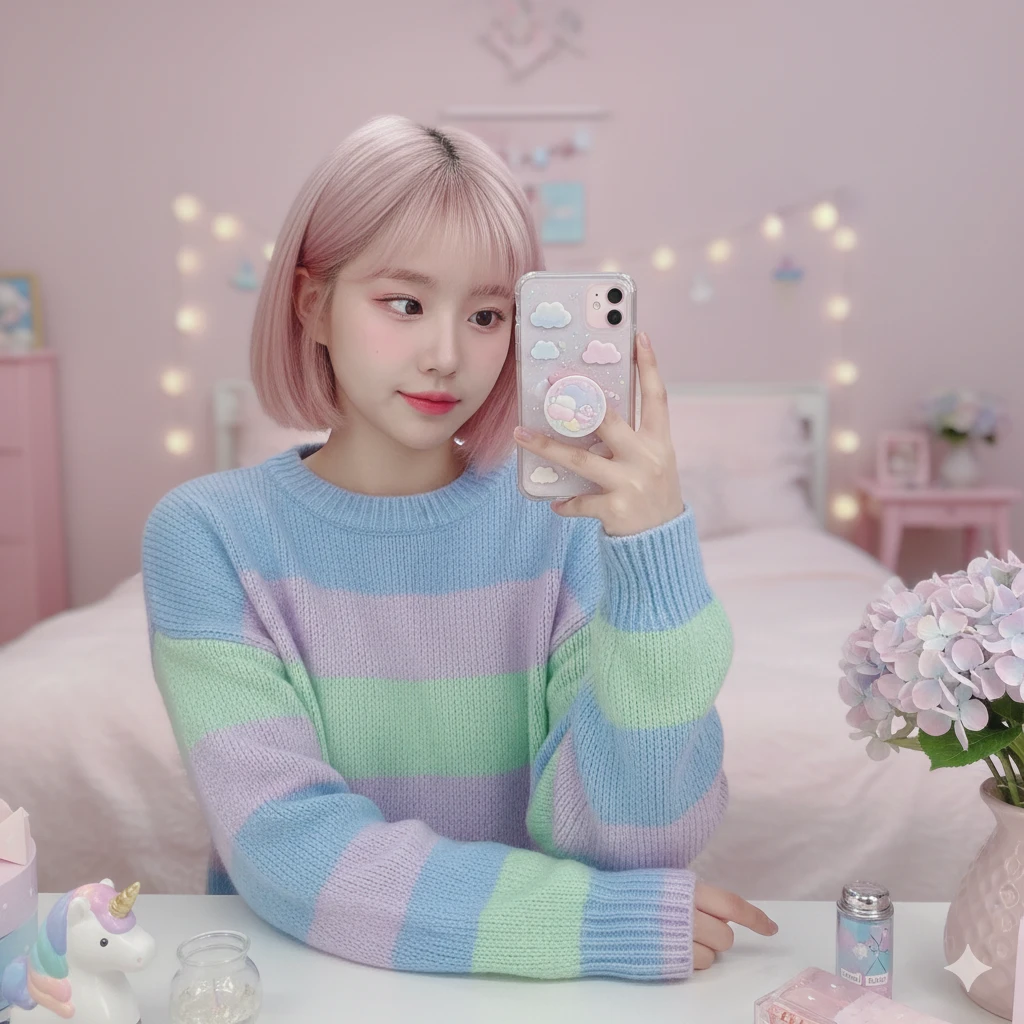 Top 10 Gemini AI Girl Prompts – Aesthetic Mirror Selfie Generator