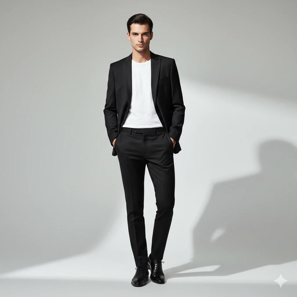 Google Gemini AI Photo Editing Prompt: High-Quality Designer Photoshoot for Men