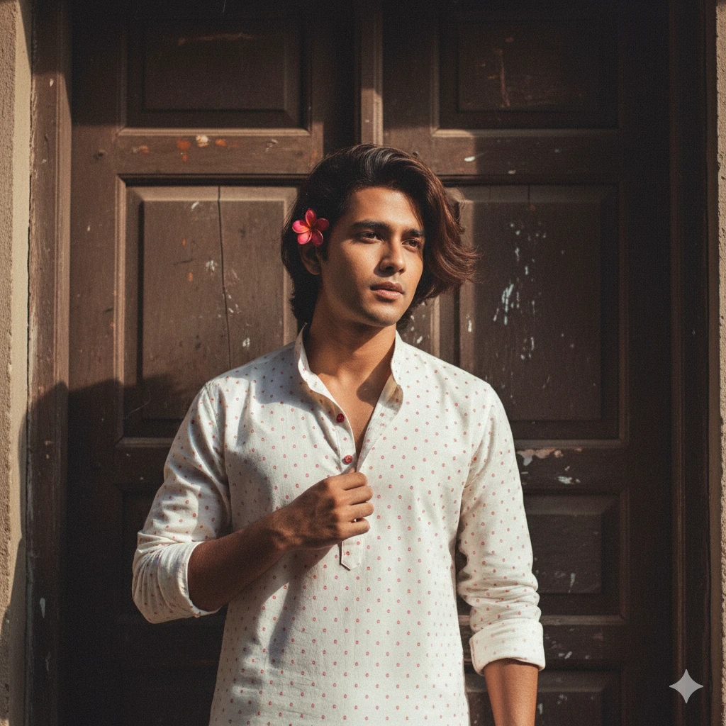 Google Gemini AI Photo Editing Prompt: High-Quality Designer Photoshoot for Men