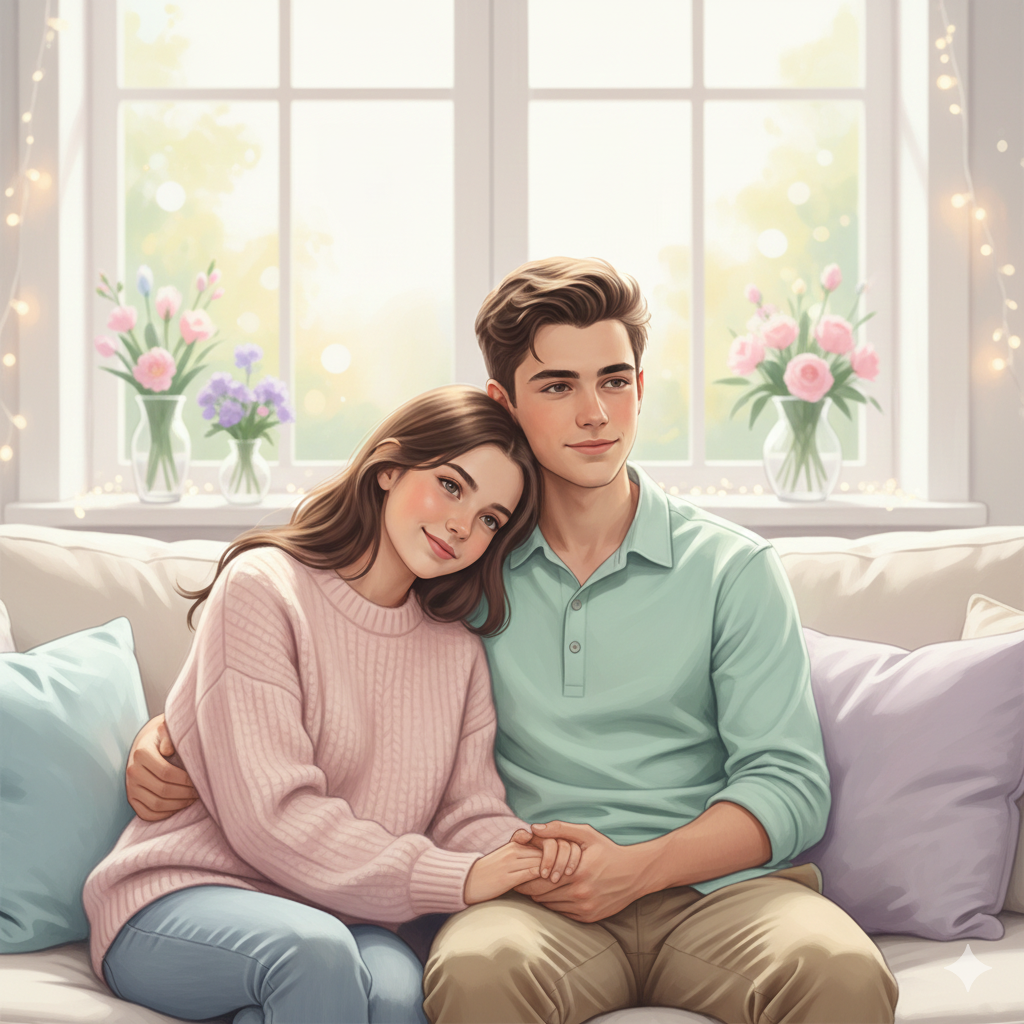 Trending Love Couple AI Image Prompts