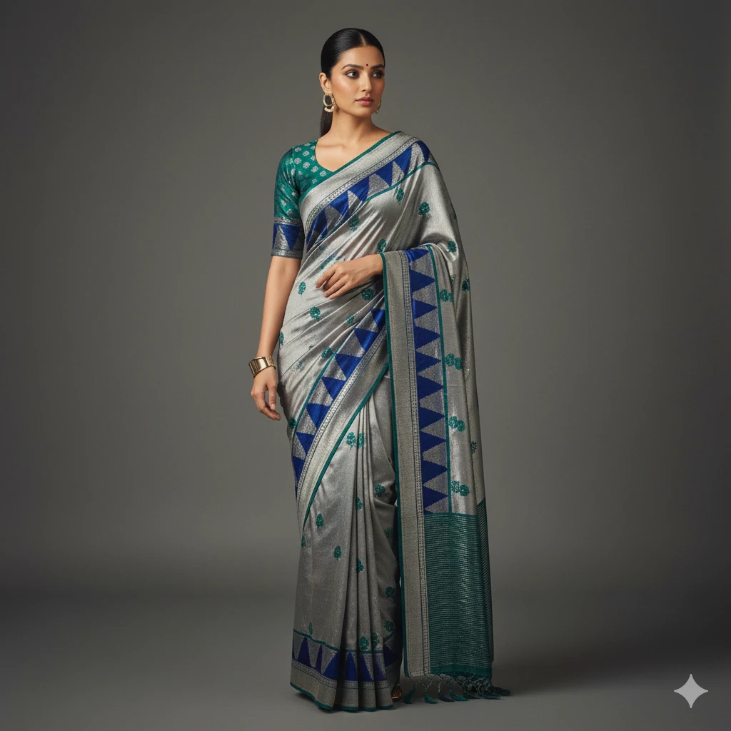 Prompt for Gemini AI Girl in Saree Aesthetic Indian Girl Photo Prompt Copy Paste