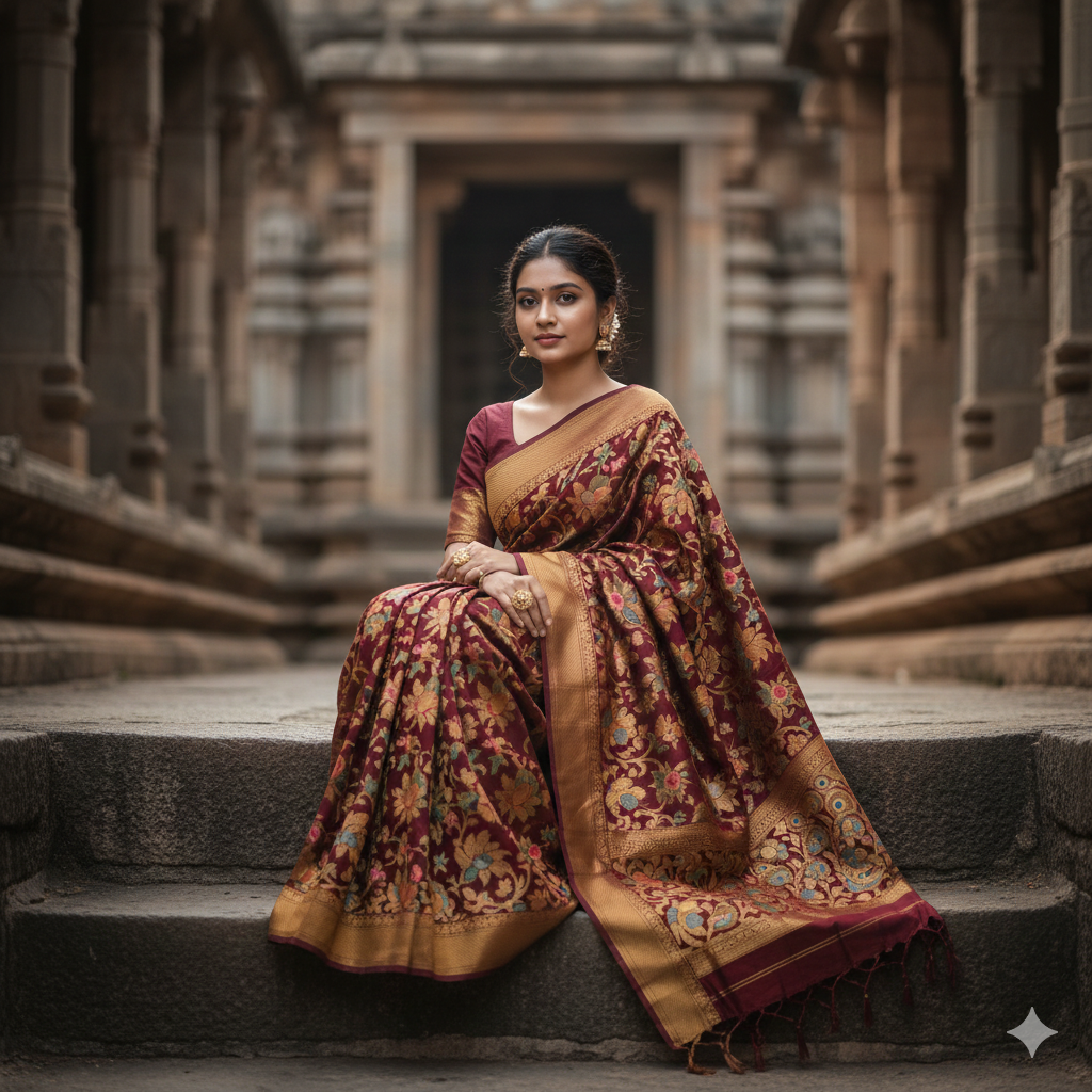 Gemini AI Saree Look Generator Prompts – Beautiful Ethnic Indian Portraits