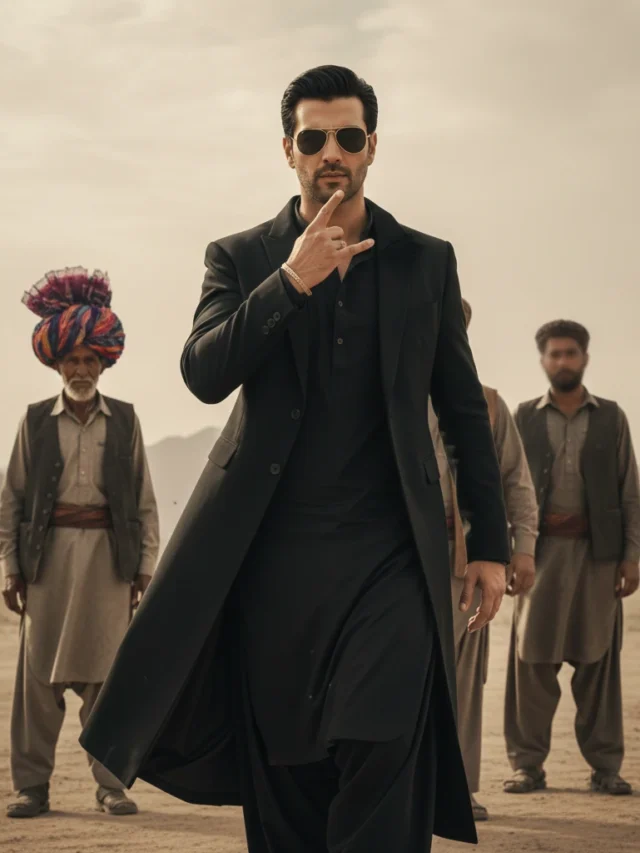 Perfect Rehman Dakait Look Dhurandhar Movie Gemini AI Prompt 2025